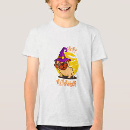 Bruno de Witchy Franse Bulldog Tri-Blend Shirt