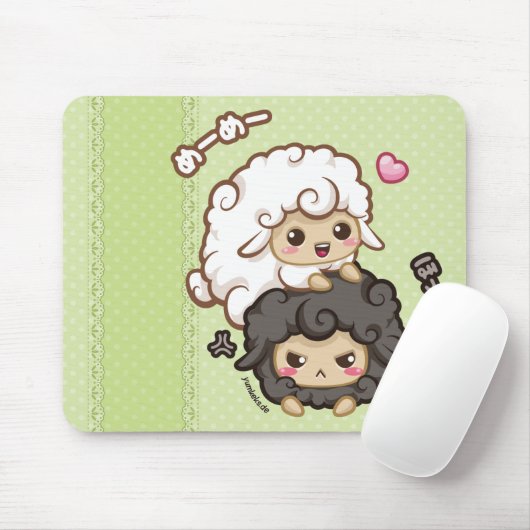 Bruno & Herbert Mousepad Muismat (Met muis)