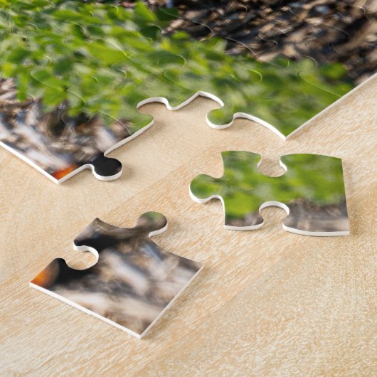 Bruno het Beer in de Beans Puzzle Legpuzzel (Zijkant)