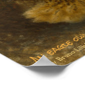 Bruno Liljefors Eagle owl CC0294 Wildlife Poster (Hoek)