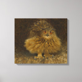 Bruno Liljefors Eagle owl CC0482 Wildlife Canvas Afdruk