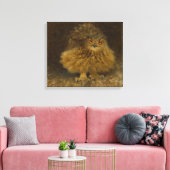 Bruno Liljefors Eagle owl CC0482 Wildlife Canvas Afdruk (Insitu (Woonkamer))