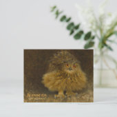 Bruno Liljefors Eagle owl CC0710 Wildlife Briefkaart (Staand voorkant)