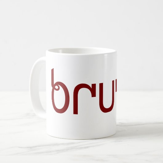 Bruno Logo Mok (Voorkant links)