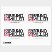 Bruno Miller logo sticker (Vel)