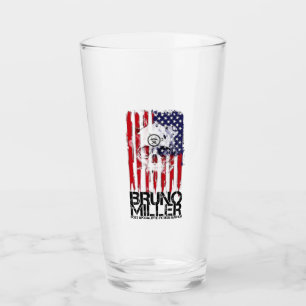 Bruno Miller Pint Glass Glas