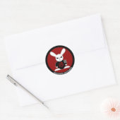 Bruno Sticker met grens (Envelop)