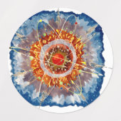 Bruno Taut - Alpenarchitectuur Labels (Design 1)