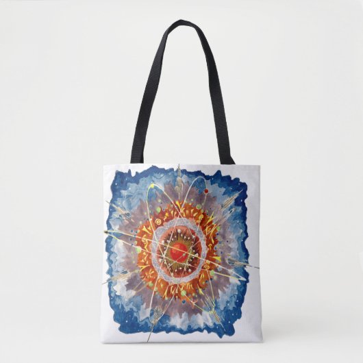 Bruno Taut - Alpenarchitectuur Tote Bag (Voorkant)