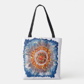 Bruno Taut - Alpenarchitectuur Tote Bag (Achterkant)