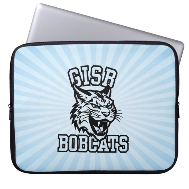 Bruno zal je beschermen laptop sleeve (Voorkant)