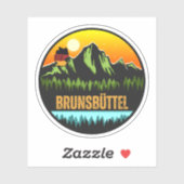 Brunsbüttel, Duitsland Sticker (Vel)