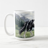 Brunskjottur Black pinto Icelandic Koffiemok (Links)