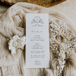 BRUNSWICK CREST Wedding Menu
