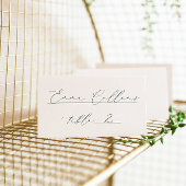 BRUNSWICK CREST Wedding Plaatskaartje