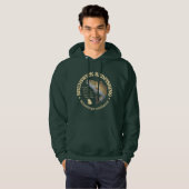 Brunswick GA (roodbaars) Hoodie (Voorkant volledig)