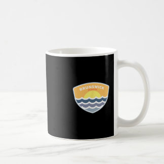 Brunswick Georgia Beach Ga Sunset Vacation Souveni Koffiemok