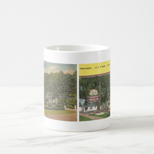  BRUNSWICK, GEORGIA briefkaarten Koffiemok (Center)