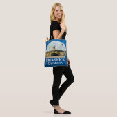 Brunswick Georgia Garnalen Gevist Boot Souvenir Tote Bag (Op model)