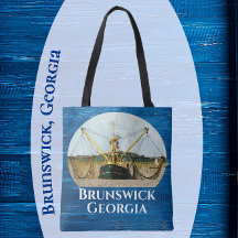 Brunswick Georgia Garnalen Gevist Boot Souvenir