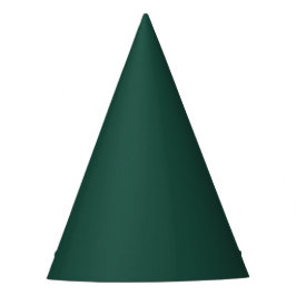 Brunswick Green Solid Color Feesthoedjes