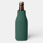 Brunswick Green Solid Color Flesjeskoeler (Fles Voorkant)