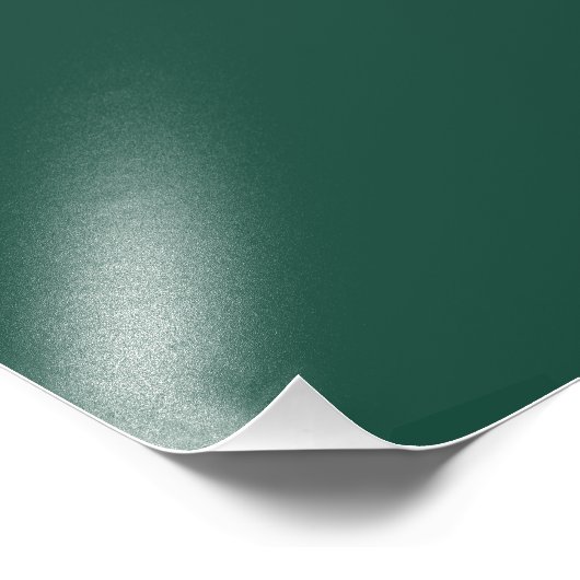 Brunswick green (solid color) foto afdruk (Hoek)