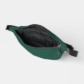 Brunswick Green Solid Color Heuptasje (Open)