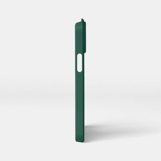 Brunswick Green Solid Color iPhone Hoesje (Rechterkant)