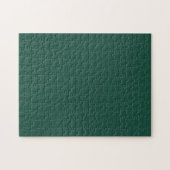Brunswick Green Solid Color Legpuzzel (Horizontaal)
