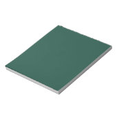 Brunswick Green Solid Color Notitieblok (Linkerzijde)