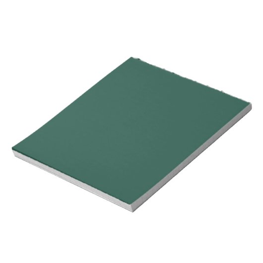 Brunswick Green Solid Color Notitieblok (Linkerzijde)