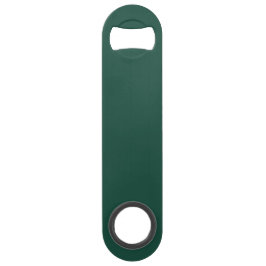 Brunswick Green Solid Color Speed Flessenopener