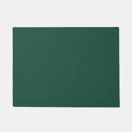 Brunswick Groen Effen Kleur Deurmat (Voorkant)