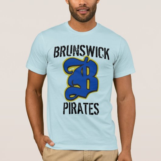 Brunswick High Pirates Georgia T-shirt (Voorkant)