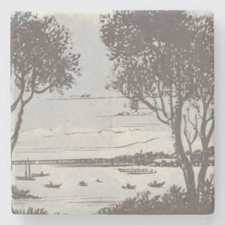 Brunswick hoofden Stone Onderzetter