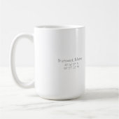 Brunswick Maine, begraafplaats, grote koffie-Mok Koffiemok (Links)