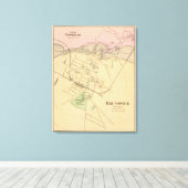 Brunswick, Topsham Canvas Afdruk (Insitu (Houten vloer))