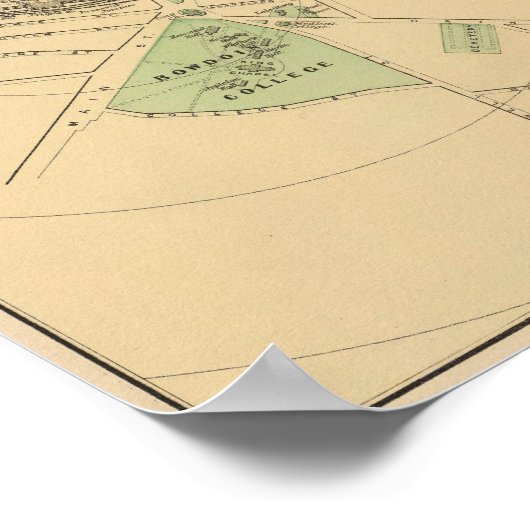 Brunswick, Topsham Poster (Hoek)