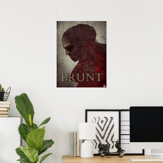 Brunt poster (Thuiskantoor)