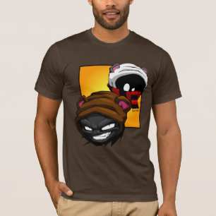 Brunzy en Grimz t-shirts