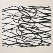 Brush abstract pattern. Grunge texture. Background Sherpa Deken (Voorkant (horizontaal))