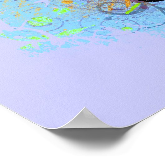 Brush Floss Rinse Smile Poster (Hoek)