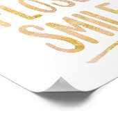 Brush Floss Smile Poster (Hoek)