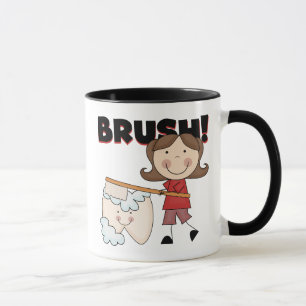 BRUSH - meisje met tatoeages en cadeautjes Mok