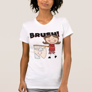 BRUSH - meisje met tatoeages en cadeautjes T-shirt