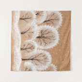 Brush painting. Artistic canvas. Oil art. Wandkleed (Voorkant (horizontaal))