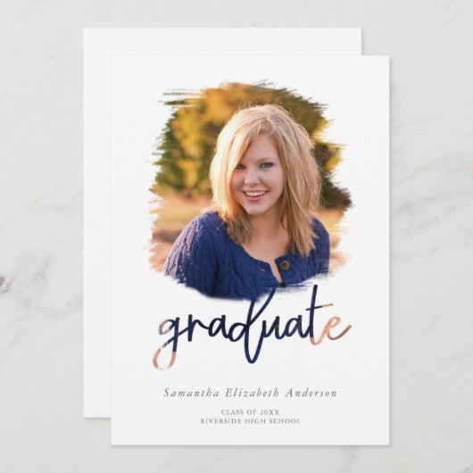 Brush Photo 2025 Afstuderen afstudeerfeest (Voorkant / Achterkant)