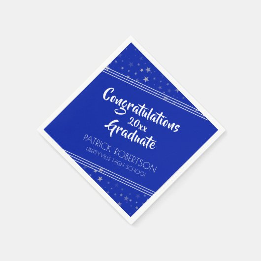 Brush Script | Editable Royal Blue | AFSTUDEREN Servet (Hoek)