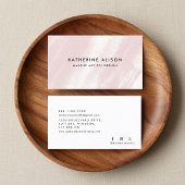 Brush Stroke Texture Modern Visitekaartje